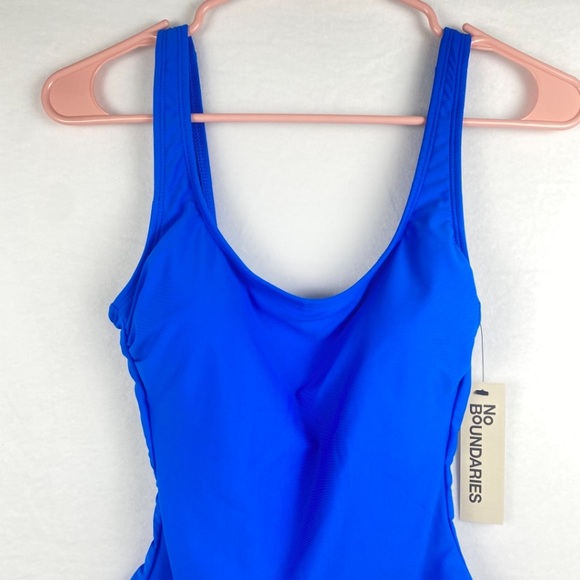 🌺 3/$25 🌺 No Boundaries | Women’s XS Royal Blue One Piece Bathing Suit | NWT | - Picture 3 of 9